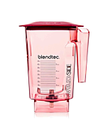 Blendtec 40-637-62 Red WildSide+ Jar with Red Hard lid