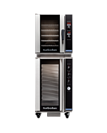 Turbofan E33D5/P10M 24"  Half Size Digital/Electric Convection Oven on a Half Size Manual /Electric Proofer/Holding Cabinet