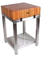 John Boos Cherry Butcher Block - 24 X 24 X 6 Thick - Cucina Laforza (End Grain)