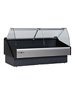 Hydra-Kool KFM-CG-50-S 50" Fresh Meats Curved Glass Refrigerated Deli Case