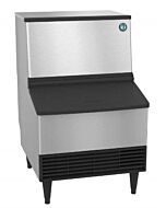 Hoshizaki KM-230BAJ 24" Air Cooled Modular Crescent Cube Ice Machine with Bin - 230 lb.