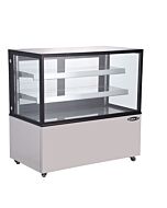 KOOL-IT KBF-36 36" Refrigerated Flat Glass Display Case - 10 Cu.Ft.