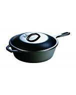 Lodge 3qt Chicken Fryer with Iron Cover  L8CF3