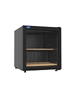 Zanduco Swing Glass Door Refrigerator Showcase Tabletop with 52L Capacity - 115V