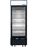 Atosa MCF8720GR 27" Bottom Mount Single Glass Door Reach In Merchandiser Freezer