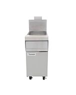 Garland Frymaster MJ140 Floor Fryer 40 lb. Capacity Natural Gas or Liquid Propane  - 110,000 BTU