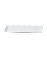 GET ML-112-W Bake & Brew™ 19" x 5.25" Display Tray, 1" Deep - 12/case