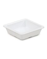 GET  ML-122-W Milano™ 6 oz. (8 oz. Rim-Full), 4.75" Square Side Dish, 1"   Deep - 12/case