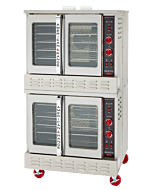 American Range M-2 40" Double Bakery Depth Full Size Stainless Steel Gas Convection Oven with 180,000 BTU - 52kW
