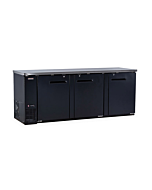 New Air NBB-90-SB 90" Three-Solid Door Back Bar Refrigerator with 916L Capacity - 115V, 1/4HP