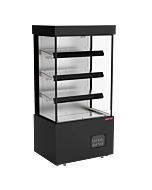 New Air NOM-40-HT 39.4" Grab-and-Go Heated Vertical Open Merchandiser with 388L Capacity - 208-240V, 1966.5-2300W
