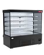 New Air NOM-71-S 71" Grab-and-Go Open Merchandiser Refrigerated Self-Serve Display Case with 872L Capacity - 208-230V, 12.6A