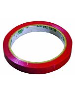 Omcan Poly Bag Sealer Tape 9mm wide x 66m long (16 rolls/pack) - Red