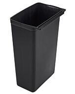 Omcan 13" x 9" Rectangular Refuse Bin for Bussing Carts