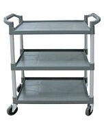 Omcan 31" x 20" Gray Bussing Utility Cart