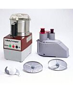 Robot Coupe R2 Ultra Combination Continuous Feed Food Processor with 3 Qt. Stainless Steel Bowl - 1 HP, 120 V
