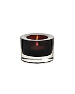 Tableware Solutions Glass Dining- Heavy Base Candle Holder - Black, 12ea / case pack  GD CLT01XL-BLA00