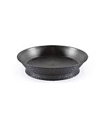 GET RB-880-BK 10.5" Round Basket w/Base, 1.25" Inside Depth - 12/pack