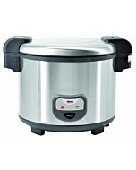 Omcan 60 cup (13.7 Qt / 13 L) Commercial Rice Cooker Electric - 110 V, 1.55 kW