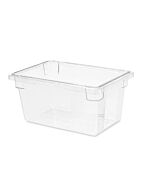 Rubbermaid RCP-3304-00-CLR 18 x 12 x 9" Food Storage /Tote Box -  Clear 