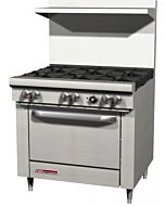 Southbend S36D S-Series Range 6 Burners, Natural Gas - 203,000 BTU