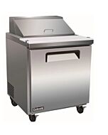 Celcold-CMT2912 28" Single Door Mega Top Prep Table - 7 Cu.Ft