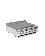 Vulcan VACB36 36" Heavy-Duty Radiant Natural Gas/Liquid Propane Charbroiler - 102,000 BTU