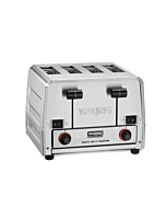 Waring WCT850 Heavy-Duty 4-Slot Switchable Bread and Bagel Toaster, 208V/2800W