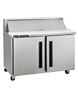 Centerline CLPT-3610-SD-LR 36" 10 Pan Prep Table Salad/Sandwich Unit Refrigerator