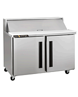 Centerline CLPT-4812-SD-LR 48" 12 Pan Prep Table Salad/Sandwich Unit Refrigerator
