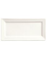 World Tableware - Slate 12" x 6 1/2" Rectangular Plate, 12 / case  SL-23