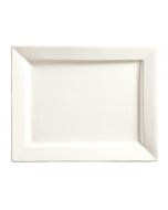 World Tableware - Slate 14" x 11" Rectangular Platter, 6 / case  SL-25