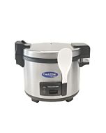 Atosa SRC-60H 19" 60-Cup Stainless Steel Rice Cooker & Warmer with Paddle Holder - 120V
