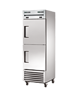True T-23DT-HC 30" Half Solid Dual Temperature 2-Door Reach-In Refrigerator / Freezer
