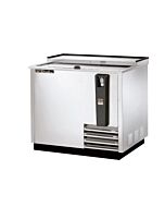 True TD-36-12-S-HC 37" Stainless Steel Horizontal Beer Bottle Cooler