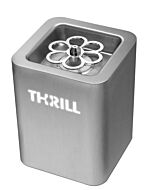 Thrill Vortex F1-PRO Stainless Steel Tabletop Glass Chiller and Sanitizer - 6640TH001