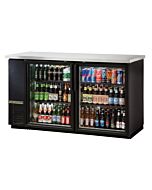 True TBB-24-60G-HC-LD 61" Solid Swing Door Back Bar Cooler