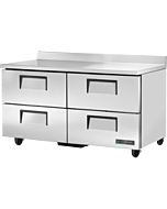 True TWT-60D-2-HC Deep Worktop Refrigerator with Two Drawers and One Door - 15.9 Cu. Ft.