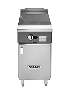 Vulcan V118HB V Series 18" Gas Range Single Hot Top with Cabinet Base and 30,000 BTU - Natural Gas/Liquid Propane