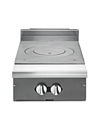 Vulcan V1FT18 V Series 18" Gas Range Single French Top Modular with 25,000 BTU - Natural Gas/Liquid Propane
