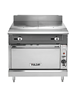 Vulcan V236HS V Series 36" 2 Hot Tops Gas Range with Standard Oven and 110,000 BTU - Natural Gas/Liquid Propane