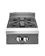 Vulcan V2B18 V Series 18" 2 Burner Gas Range Modular with 70,000 BTU - Natural Gas/Liquid Propane