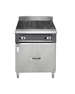 Vulcan VCBB24B V Series 24" Charbroiler Gas Range with Cabinet Base and 65,000 BTU - Natural Gas/Liquid Propane