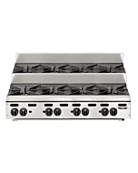Vulcan VHP848U Achiever Series 48" 8 Burner Step Up Countertop Range - Natural Gas/Liquid Propane 