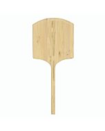 Omcan 18" x 18" Wooden Pizza Peel Overall Length 42"