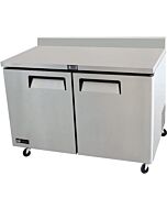 EFI CWDR2-48VC 48" Two Door Worktop Refrigerator, 13.4 Cu. Ft.