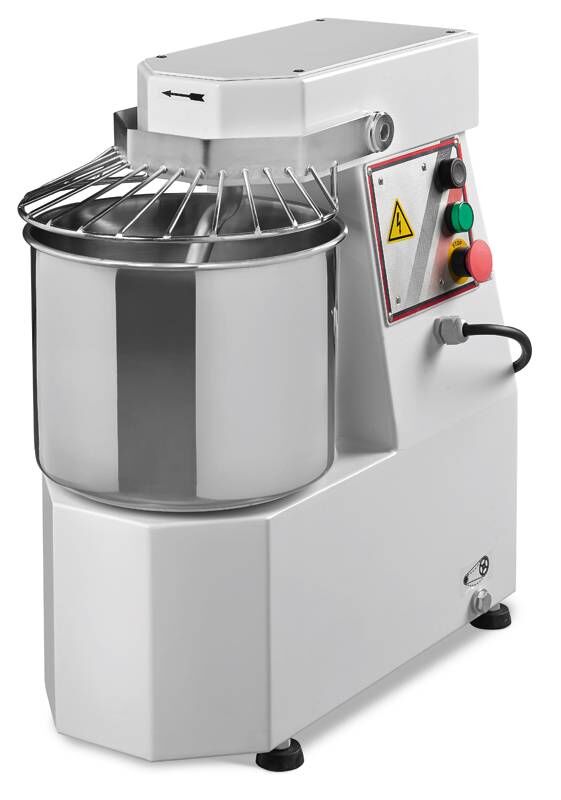 Omcan Heavy Duty Spiral Dough Mixer, with 22 Lb Capacity, Phase