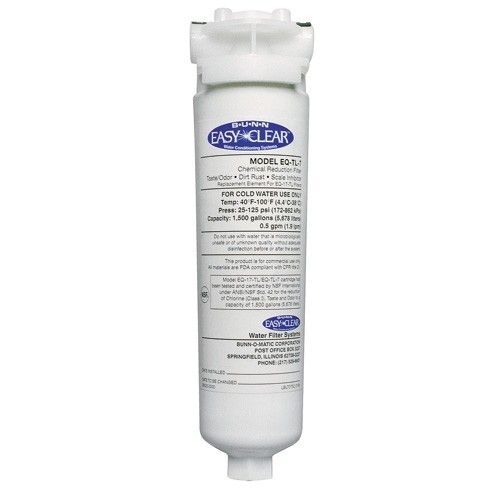 Bunn Water Filter System EQ 17 TL Zanduco CA