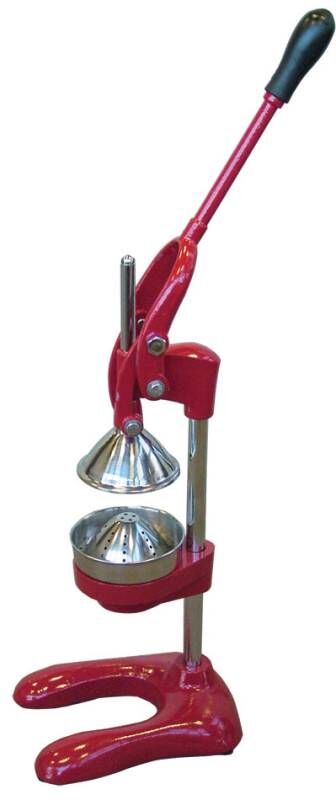 Cast Iron-Red Manual Juice Extractor with 5