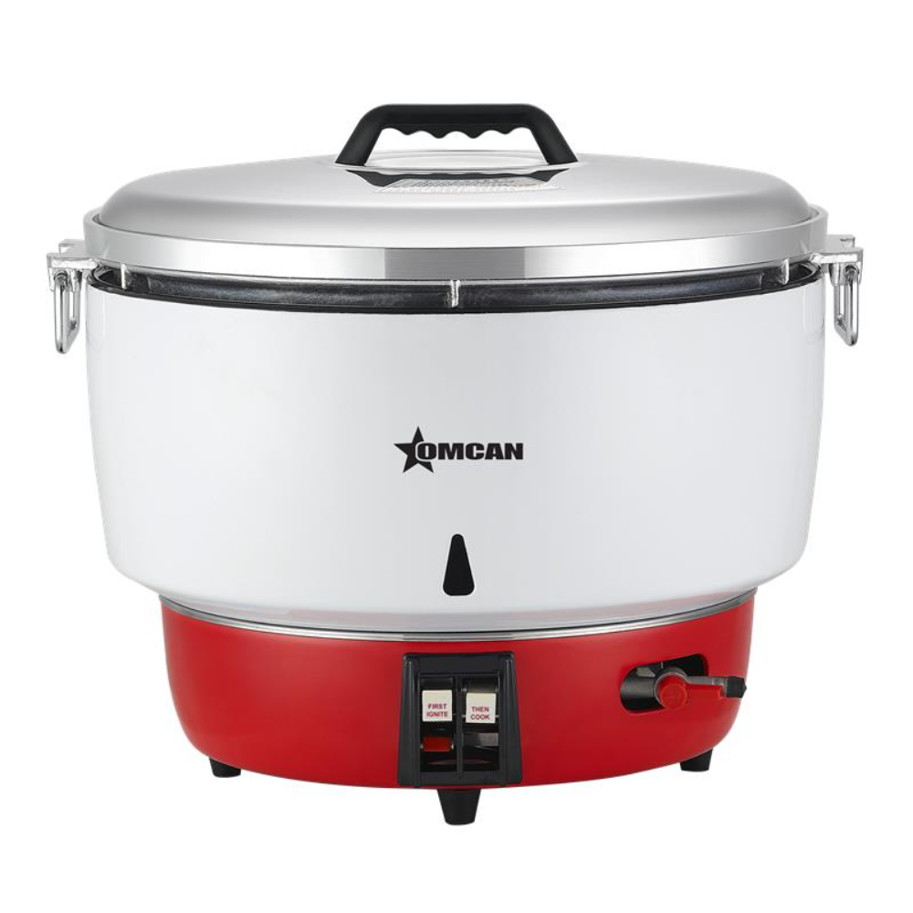 Omcan Rice Cooker 110 Cup Natural Gas | Zanduco CA